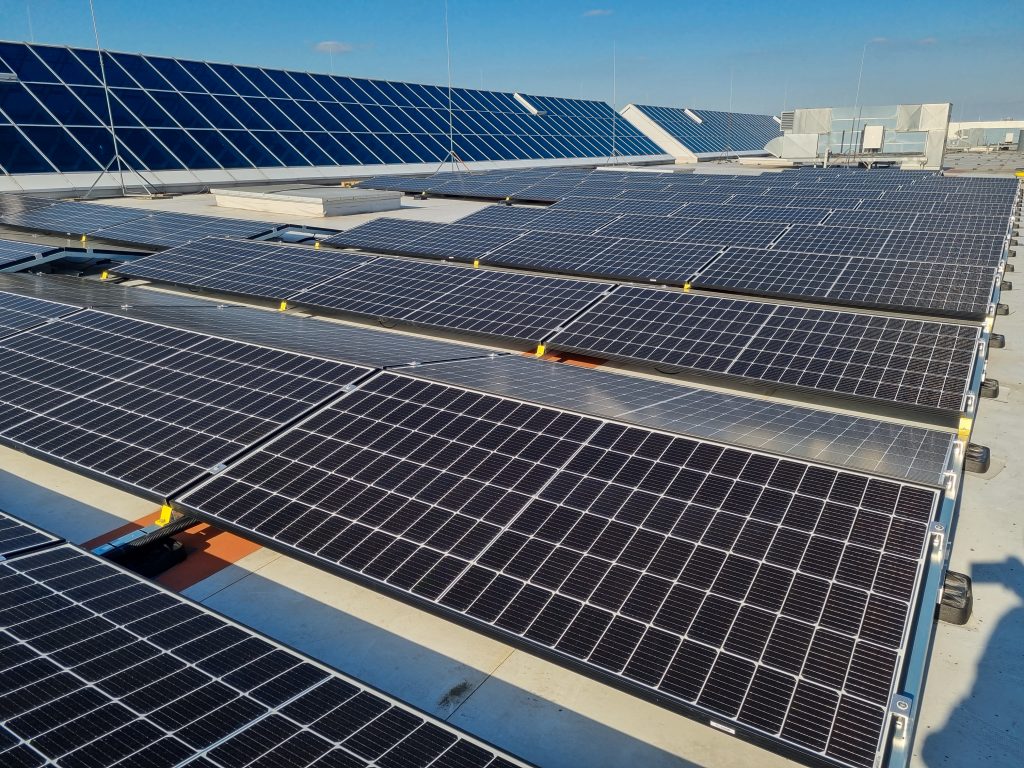 Solarpanel Dach